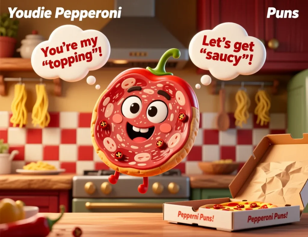 Foodie Pepperoni Puns