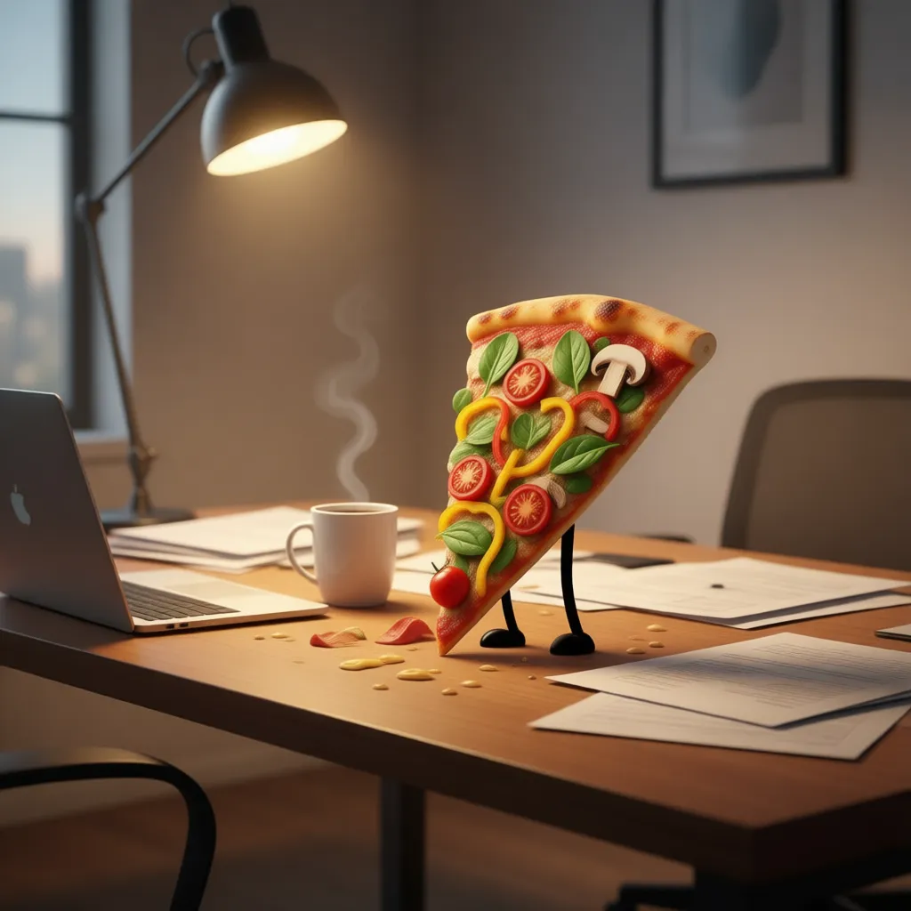 Vegetarian & Healthy Pizza Puns