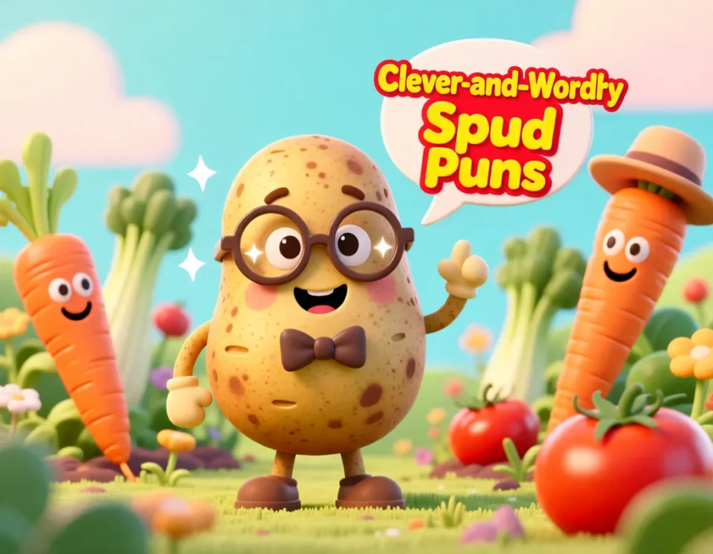 Clever & Wordy Spud Puns