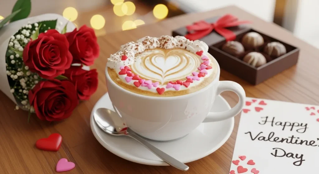 Cute Valentine’s Day Coffee
