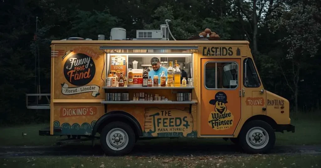 Romantic Food Truck Puns