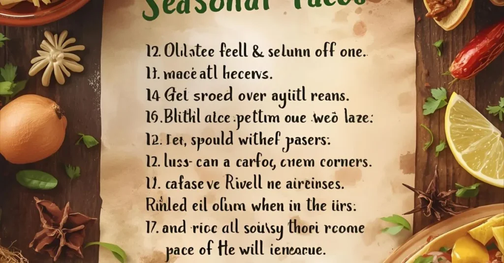 Seasonal Taco Puns One Liners 