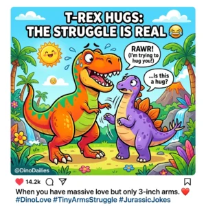 Dinosaur Love Puns